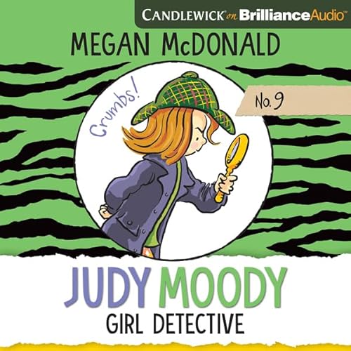 Judy Moody, Girl Detective Audiolivro Por Megan McDonald capa
