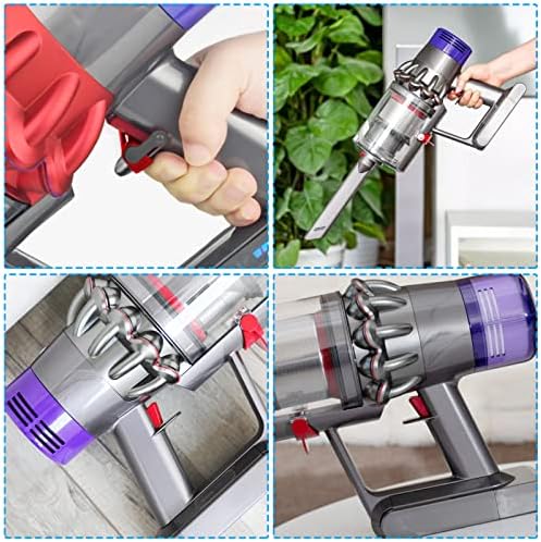 Huiguli Power Switch Button for Dyson V11 V10 Absolute Vacuum Cleaner, Include 1 Switch Button Trigger Replacement 3 Screwdriver for Dyson Accessories, Flexible Switch Button Repair Tool for V10 V11