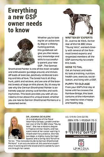Image of The Complete Guide to German Shorthaired Pointers: History, Behavior, Training, Fieldwork, Traveling, and Health Care for Your New GSP Puppy