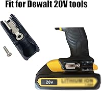 Vista 4 de Soporte de brocas de repuesto con tornillos para Dewalt 20V Max Tool Drill Impact Driver DCD771 DCD980 DCD985 DCD980 DCD980 DCD985 DCD980L2 DCD985L2