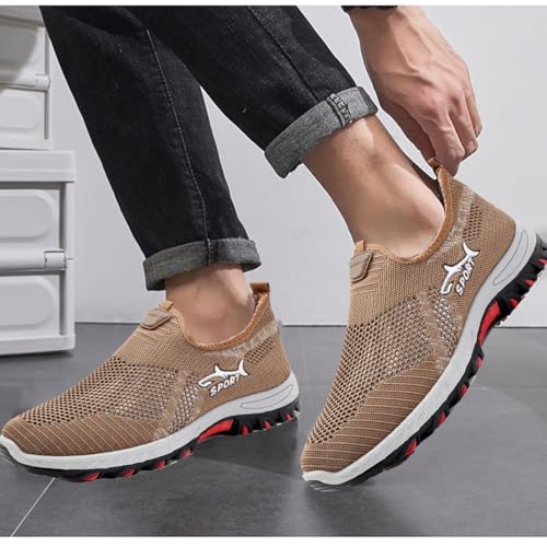 Jarv Cooling Comfort Sneaker, Atlacoast Jarva Men Sneakers, Breathable Soft Bottom Anti-Slip Slip On Walking Shoes for Men2