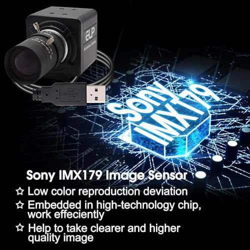 Caméra embarquée 8MP avec objectif USB industriel pour Linux et Windows - 5