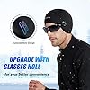 HIKENTURE Bonnet de Cyclisme d'hiver - Chaud, Coupe-Vent et Confortable - sous Casque Léger avec Trous pour Lunettes - pour Vélo, Moto, Ski, VTT, Running, Escalade - Noir, 52-60cm #2