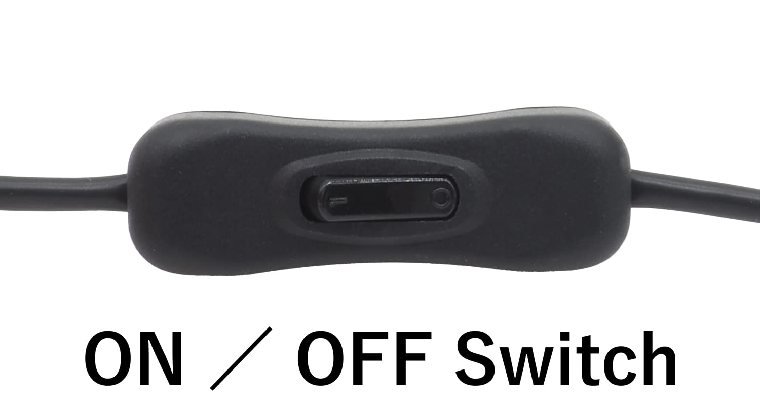 Amazon.co.jp: オーディオファン USB 延長ケーブル ON ／ OFF スイッチ