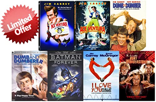 Jim Carrey DVD Collection Ace Ventura and More Image