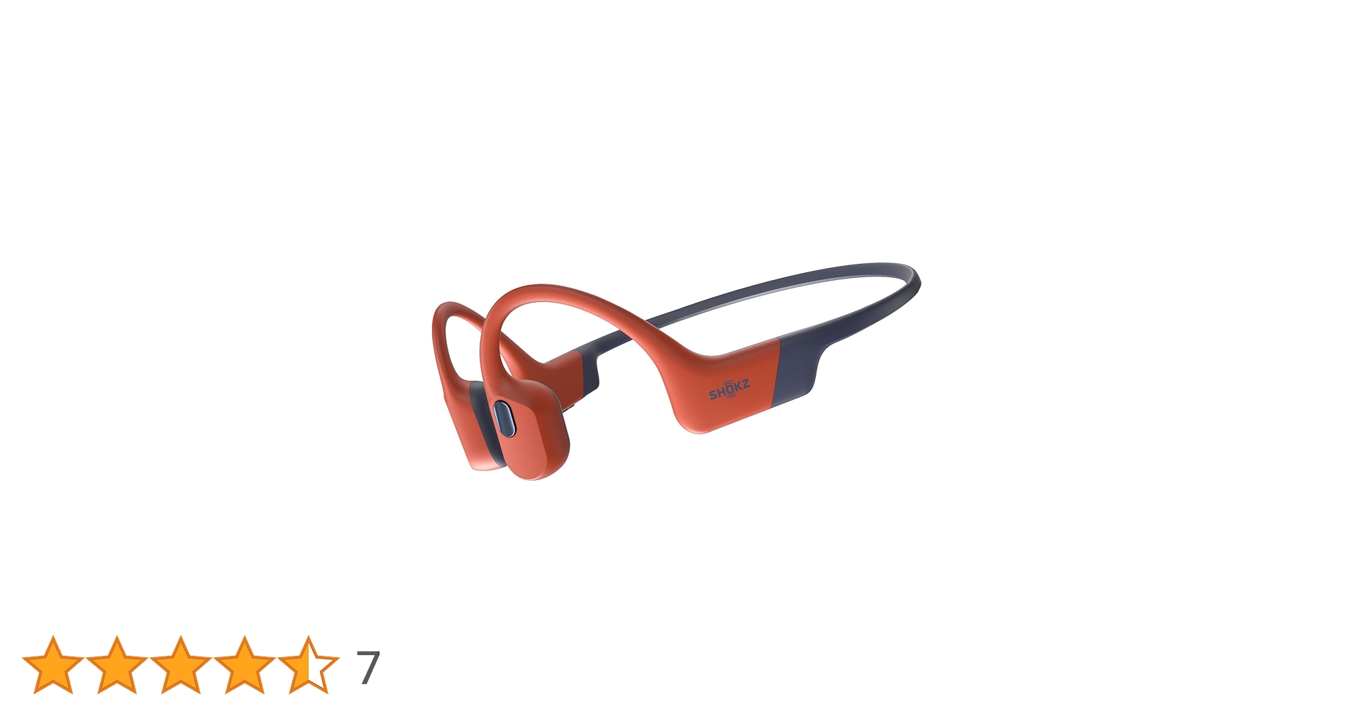 SHOKZ Sports Bluetooth Headphones S710-ST-RD Black Red