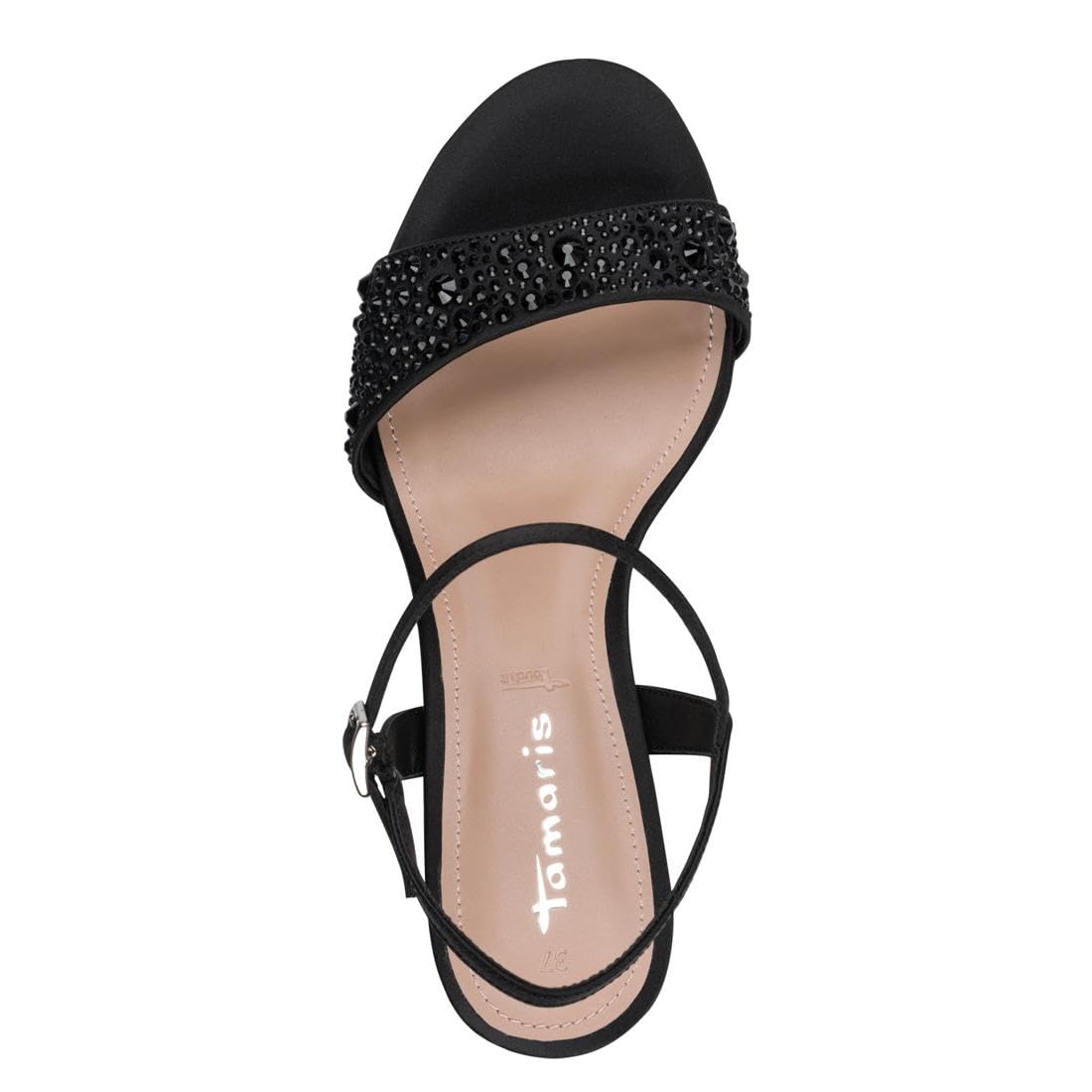 Tamaris Sandalette 1-28313-46 | Eleganz pur: Tamaris Sandalette mit Stilettoabsatz, ANTIslide-Technologie und TOUCH-IT Komfort für stilvolle Auftritte.