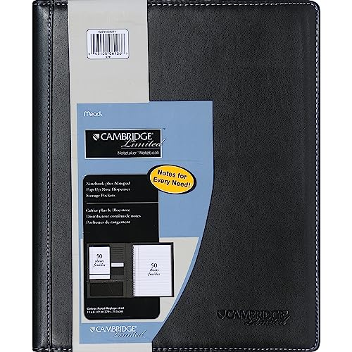 NoteTaker Cambridge Mead 06126 carnet de notes relié format pratique pour le bureau