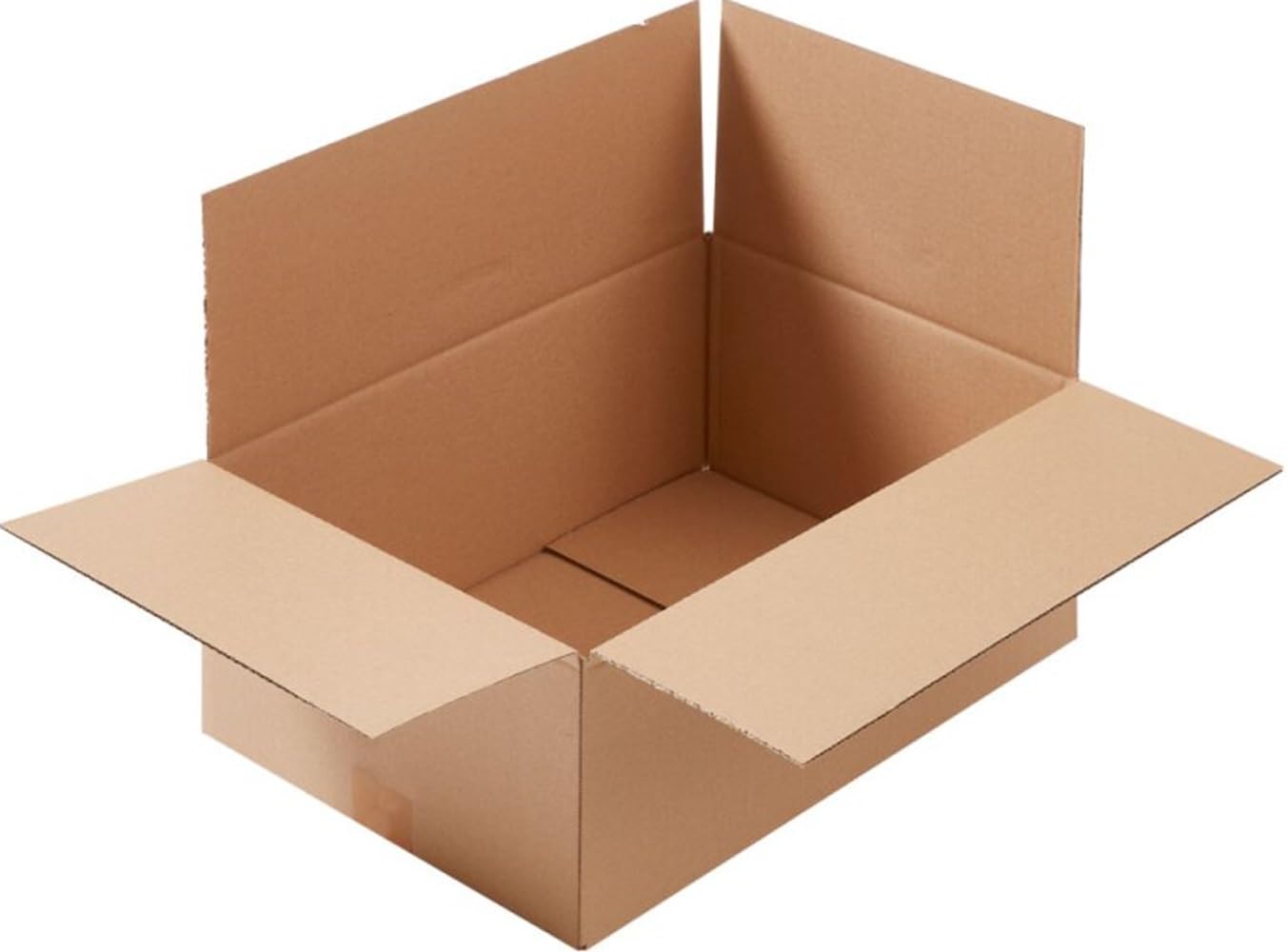 BB-Verpackungen 200x Faltkartons 400x300x200mm 1-wellig braun (200 Stück) | stabiler und großer Versandkarton, DHL Paket, HERMES/GLS/DPD/UPS M-Paket, Sets von 50 bis 1400 Stück