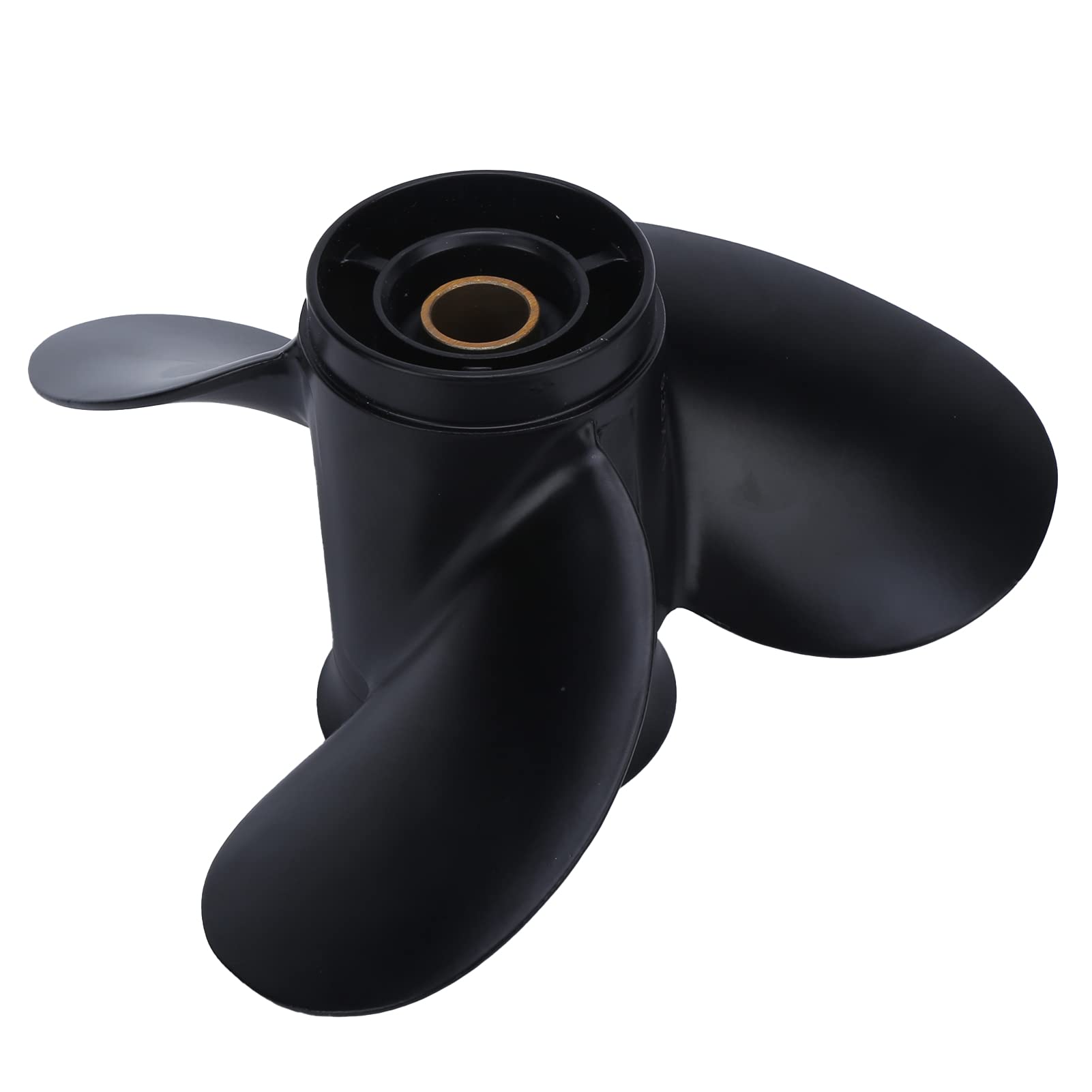 Lega di alluminio Mariner Nero Fuoribordo 3 Lame Elica per 9.25X11 Accessori Barca
