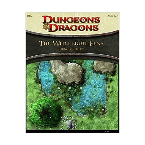 The Witchlight Fens - Dungeon Tiles: A 4th Edition Dungeons & Dragons Accessory (4th Edition D&D)