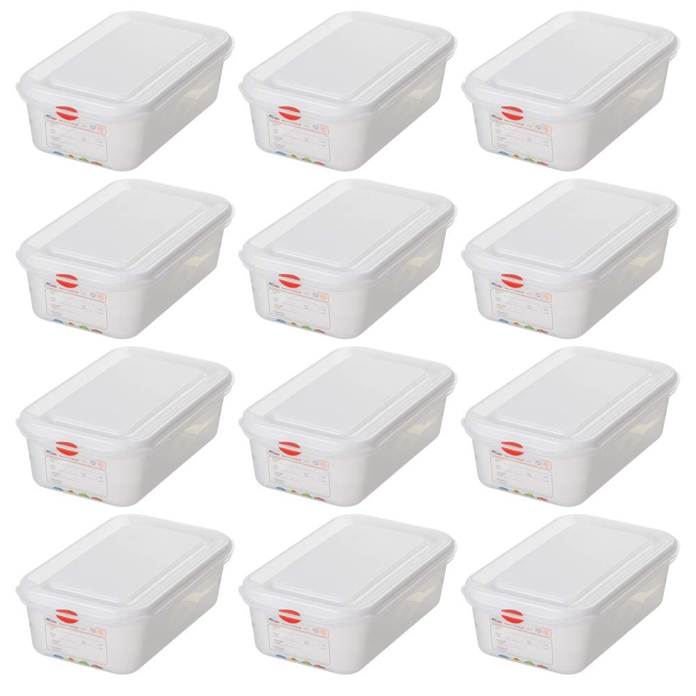BRB 12 GN-Vorratsdose/Frischhaltebox mit Deckel, LxBxH 265x162x100 mm, Inhalt 2,8 Liter
