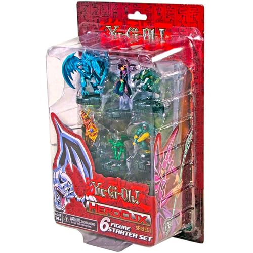 Jogo de Tabuleiro Yu-Gi-Oh! Heroclix com 6 Bonecos Starter Set Series 1 - Suika