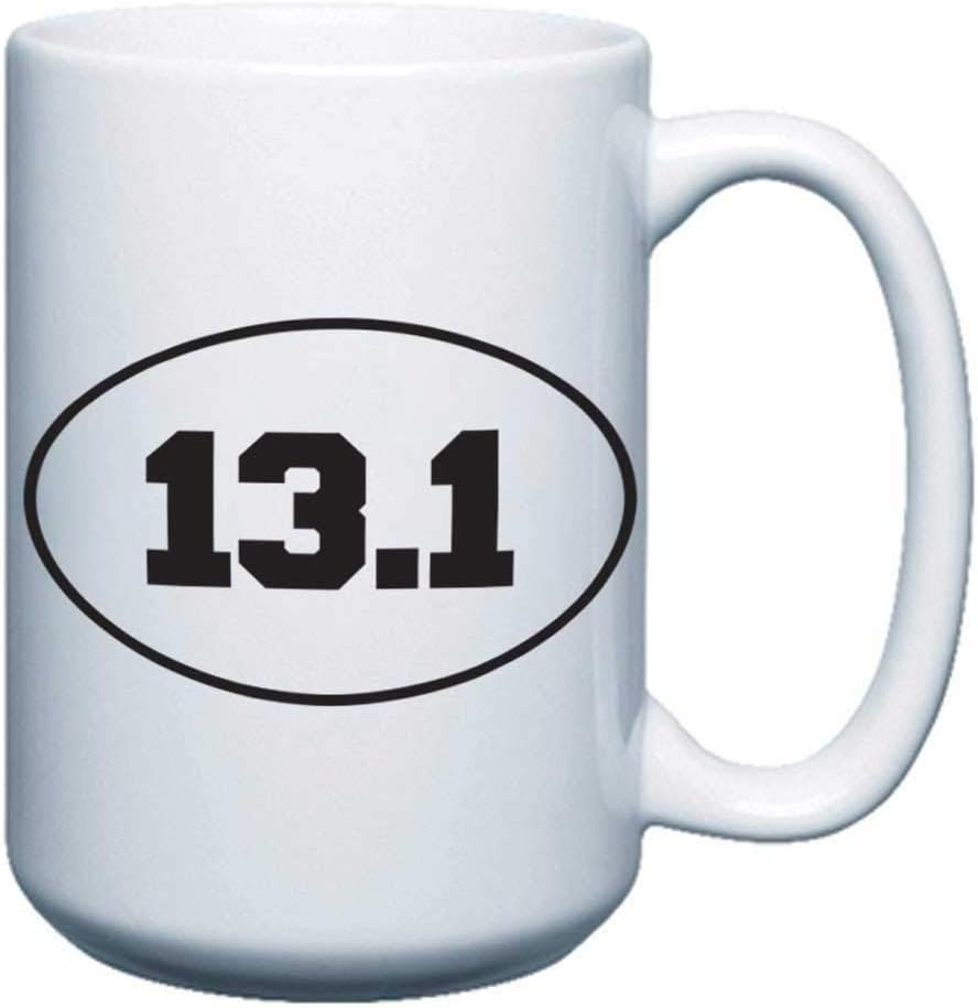VictoryStore Runners Coffee Mugs (Runner's Measurements) Marathon Mug