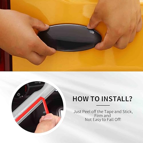 Miniatura 3 de Funda para emblema Bronco, cubierta de emblema para portón trasero compatible con Ford Bronco y Bronco Sport 2021-2023, accesorios exteriores