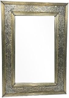 Comprar Espejo marroqui de Alpaca Plateado (80_x_55_cm)