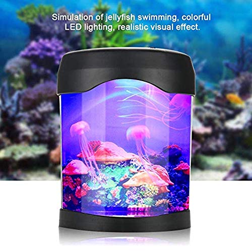 Ypcoo Usb Jellyfish Lamps, Electric Aquarium Tank Ocean Night Lights Led Jelly Fish Light Lamp With Color Changing For Living Room Home Bedroom Desktop Decoration Gift For Kids And Adults #TOP4