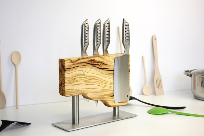 Magnetic Knife Holder Knife Rack,Magnetic Bar for Knives, Knife Rack, Kitchen Utensil Holder