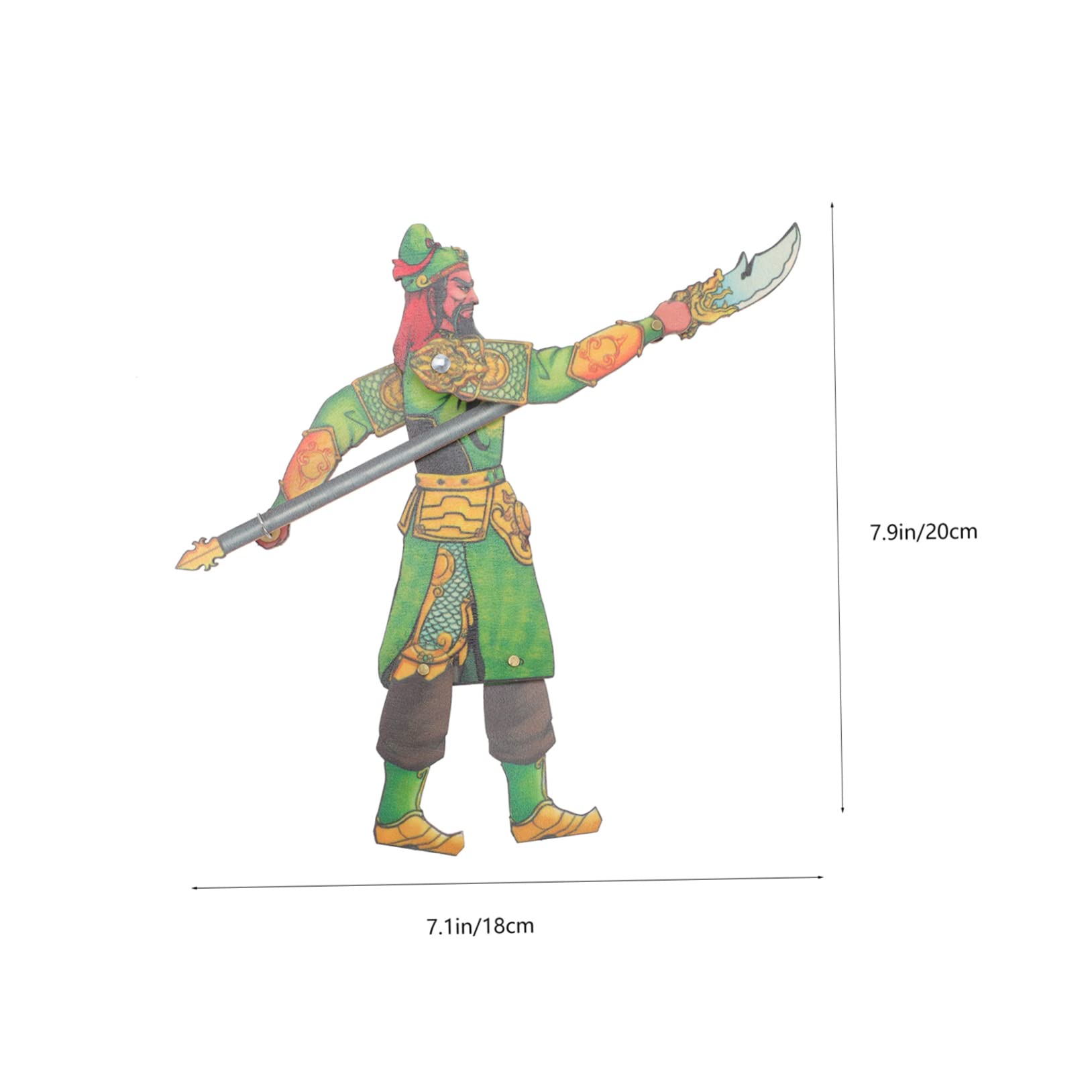 ORFOFE Folk Shadow Puppets Kit Shadow Puppetry Craft for Adults Creative Hand Puppets for Family Fun Early Education Collectible Decor