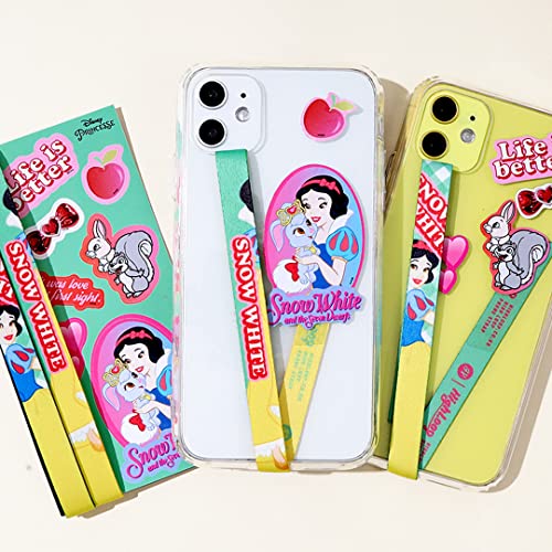 スマホケース ハンドストラップ フィンガーストラップ 落下防止 ワイヤレス充電対応 phonestrap ディズニー )