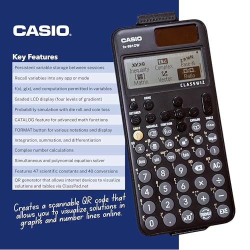Casio fx-991CW Advanced Scientific Calculator の商品画像 4