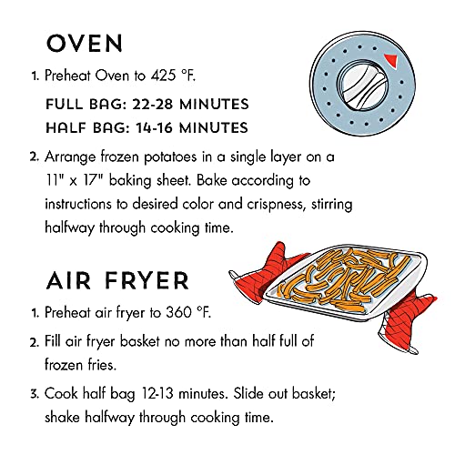 Alexia Organic Sweet Potato Fries Sweet & Savory With Sea Salt, Non-Gmo Ingredients, 15 Oz (Frozen) #TOP2