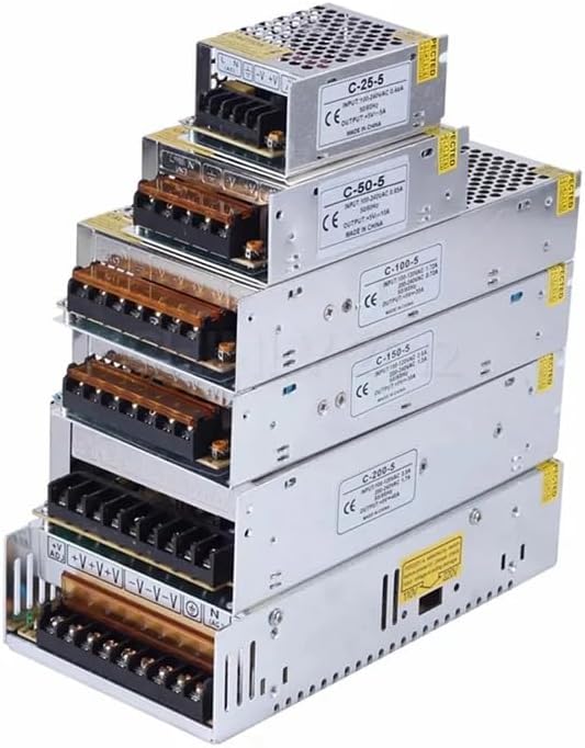 スイッチング電源 DC5V 4A 6A 10A 40A 60A 照明 DC 5V 20W 30W 50W 200W 300W LED