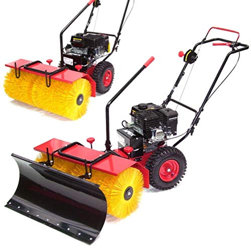 55736 Elektro Start 3in1 Kehrmaschine 800mm 80cm + Schneeschild Schneeschieber