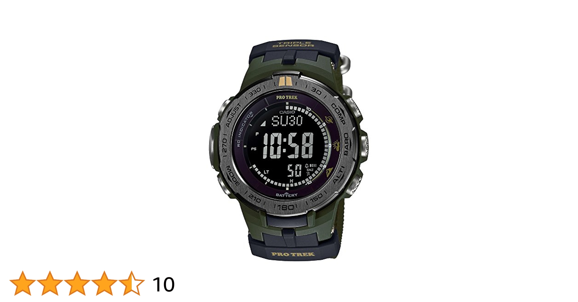カシオ プロトレック PRW-3100G Amazon.co.jp: [カシオ]CASIO 腕時計 PROTREK 世界6局対応電波