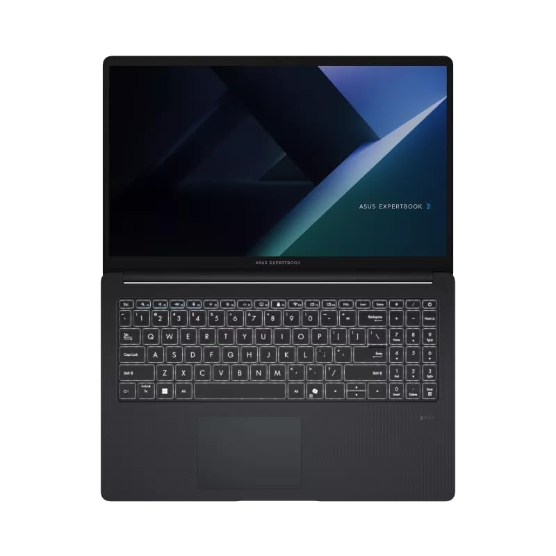 Image of ASUS ExpertBook 15.6 inch FHD 1920x1080 IPS Laptop, 10-Core Intel 7 150U, 32GB DDR5, 1TB SSD, Intel Graphics, Shared, Wi-Fi 6 Backlit Keyboard 720p HD Camera, Win11 Pro w /ONT 32GB USB