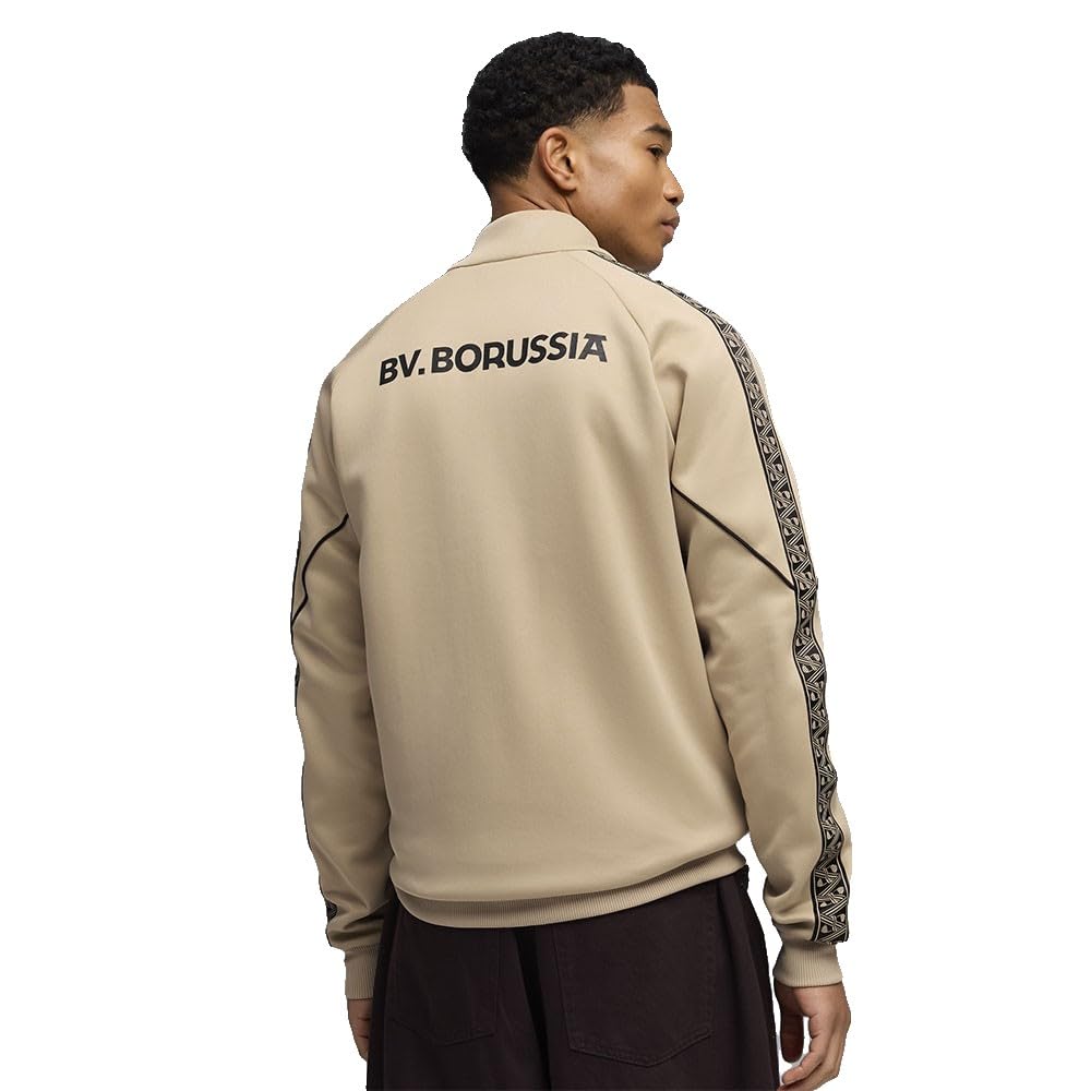 PUMA Borussia Dortmund e Erde King Anthem Jacke Beige Herren