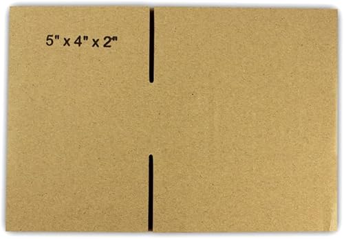 Miniatura 5 de EcoSwift - 200 cajas de embalaje de cartón corrugado de 5 x 4 x 2 pulgadas, cajas de envío para mudanza, cajas de 5 x 4 x 2 pulgadas