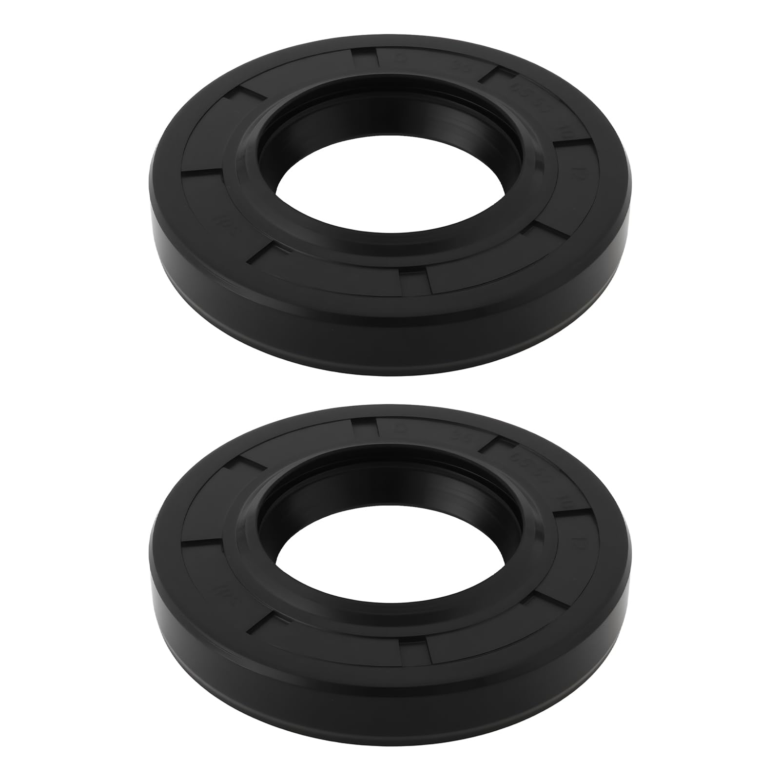 YINETTECH 2Pcs Drum Bearing Oil Seal 35x65.55x10/12 Compatible with Samsung Washing Machine