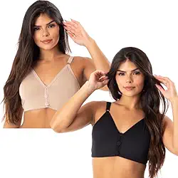 Kit 2 Sutiã Cobertura Total Sem Bojo Soutien Esportivo Liso Básico Sutian Alça Larga Reforçada Alta Sustentação Super Reforçado