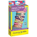 Creativity for Kids Friends Forever Bracelet Craft Kit - Create DIY 6 Friendship Charm Bracelets - Complete Kids Jewelry Kit, 6269000