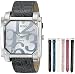 XOXO Women's XO9024 Seven Color Crocodile/Snake Interchangeable Strap Set Watch