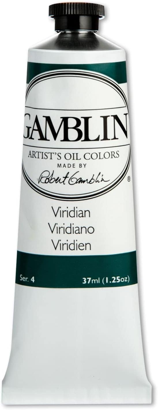 Gamblin Artist's Oil Colors Viridian 37 ml