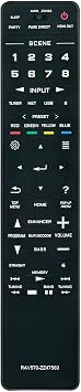 RAV570 Replace Remote Control Compatible with Yamaha AV Receiver AVENTAGE RX-A780 RX-A880 RX-V685 TSR-7850 RX-V685BL RXA780BL RXA880BL ZZ47560