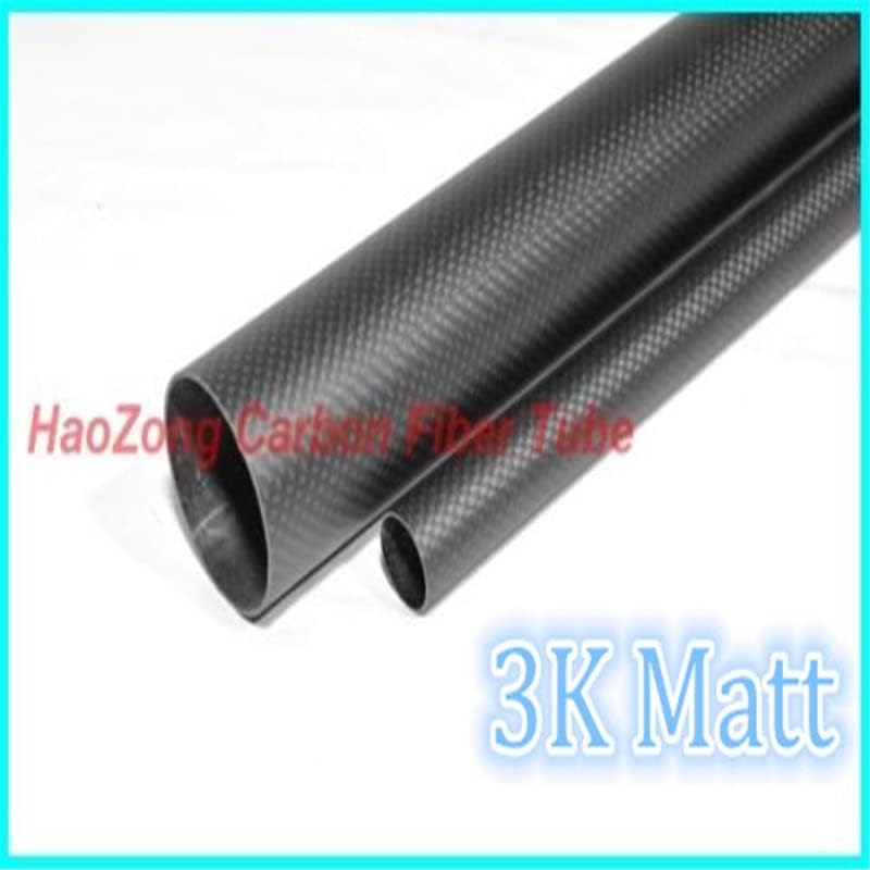 1pcs Carbon Fiber Tube 25 * 23 * 500 for rc Helicopter 25mm x 23mm x 500mm 3K Twill / 3K Plain 3K Matt / 3K High Gloss - (Color: 3K Glossy Surface)