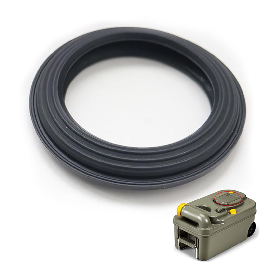 Guarnizione Per Cassetta WC Thetford – 2 Pezzi In Silicone Per C200 C250 C400 C500, Sostituzione Antiperdita E Antiodore