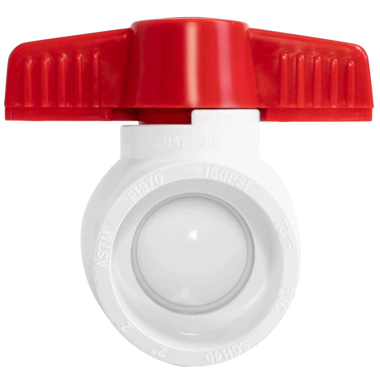 5x PVC-Kugelhahn – 20 Mm Innendurchmesser, T-Griff – Für Bewässerung, Aquarien, Teiche – Nicht Für Trinkwasser