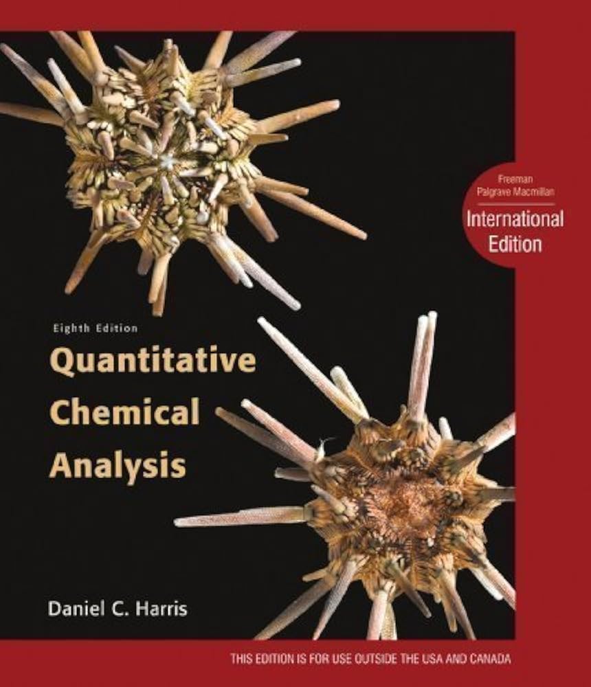 ハリス分析化学　 QUANTITATIVE CHEMICAL ANALYSIS 71G8OZdtSrL._AC_UF1000,