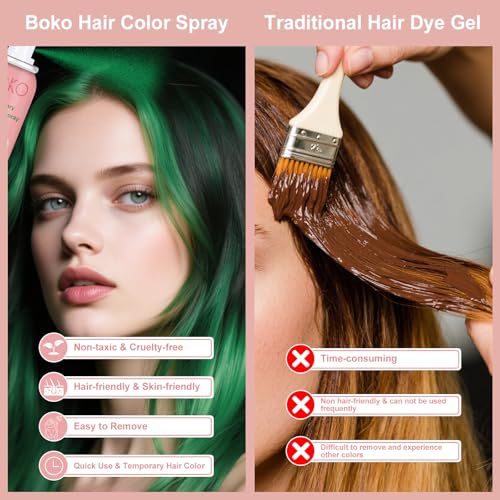 Boko Spray Temporal para Cabello 150 ml Blanco miniatura 6