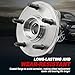 Pair 513234 Front Wheel Bearing Hub Assembly Compatible with Jeep Commander 2006-2010, for Jeep Grand Cherokee 2005-2010 Hub Bearing Kit, 5 Lug w/ABS