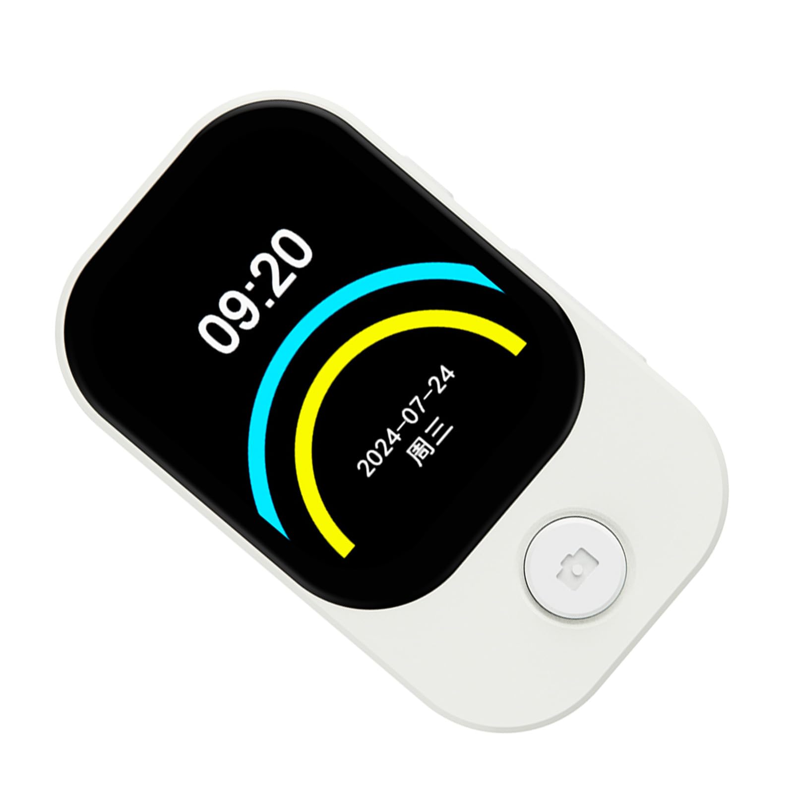 Odtwarzacz MP3 ZenithAur BT z 2,01-calowym ekranem dotykowym, wyświetlaczem o rozdzielczości 240 * 296, wbudowaną kamerą i głośnikiem, przenośnym odtwarzaczem muzyki do filmów i (Biały)