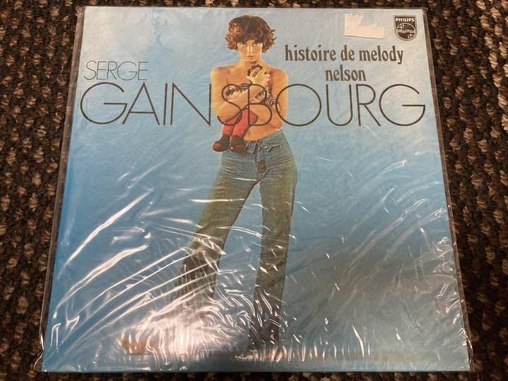 セルジュゲンズブール メロディネルソンの物語 LPレコード
