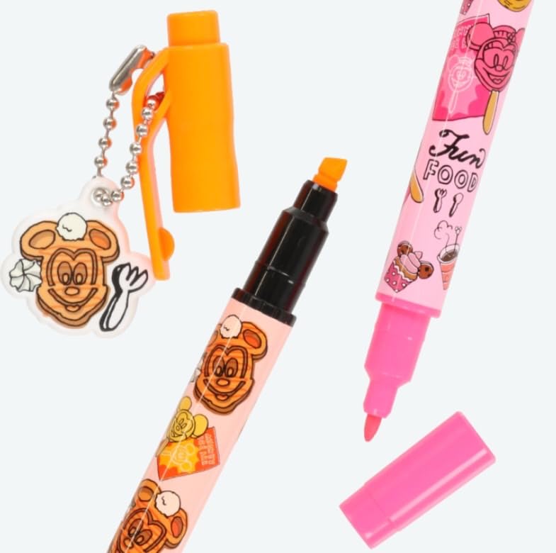 Amazon.co.jp: パークフード 蛍光ペン 5色5本セット ツイン