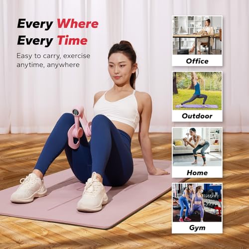 Image of MERACH Thigh Trainer, Pelvic Floor Exercise Devices with Display Counter, Inner Thigh Exerciser for Women, Home Fitness Equipment for Hip /Leg /Butt