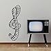 Produktbild Wandtattoo Klaviertasten Klavier Noten Musiknoten Notenschlüssel Musik Violinschlüssel Blumenmuster Vinyl Aufkleber Schlafzimmer Dekoration für Zuhause Wandsticker Wandbilder Wandaufkleber Sticker