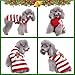 ROROJOYMA Hund Rollkragenpullover Weihnachten Hundepullover Muster Strickwaren Warme Hundepullover Elch Weihnachten für Kleine Mittlere Hundekatze (XL)